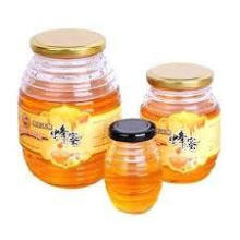 Min Size 100ml Honeycomb Shape Glass Jars for Packaging Honey